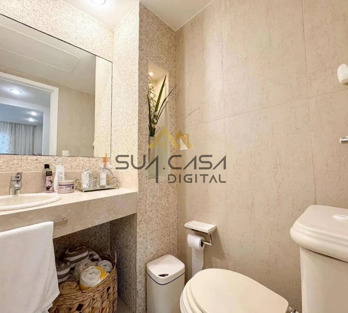 Apartamento mobiliado de 3 quartos com varanda envidraçada — photo 14