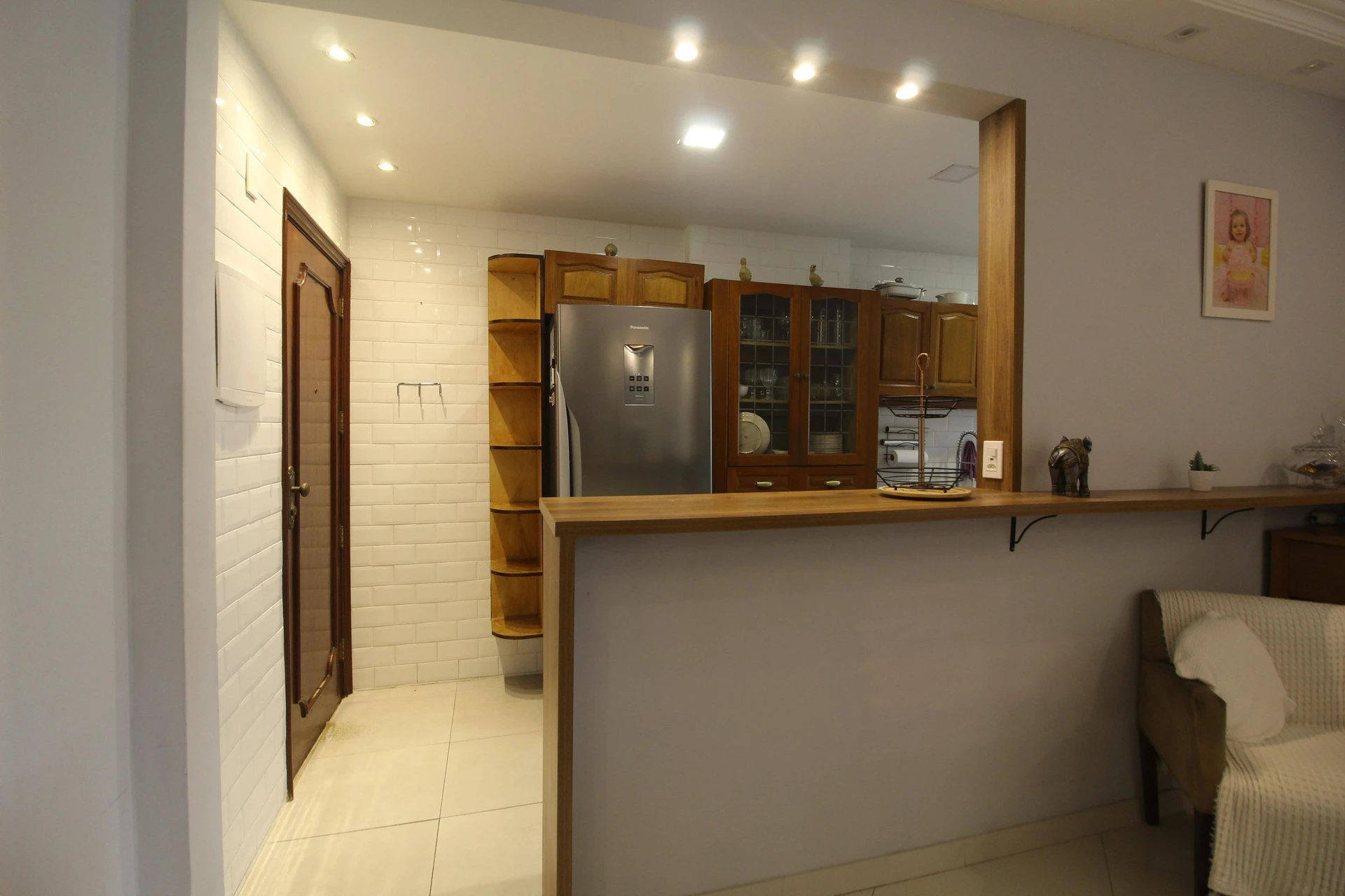 Furnished apartment, 92 m², with a washing machine — photo 3