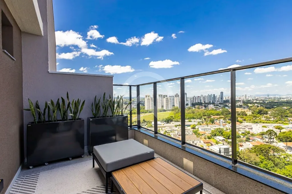 Furnished apartment with enclosed balcony and desk corner — photo 21