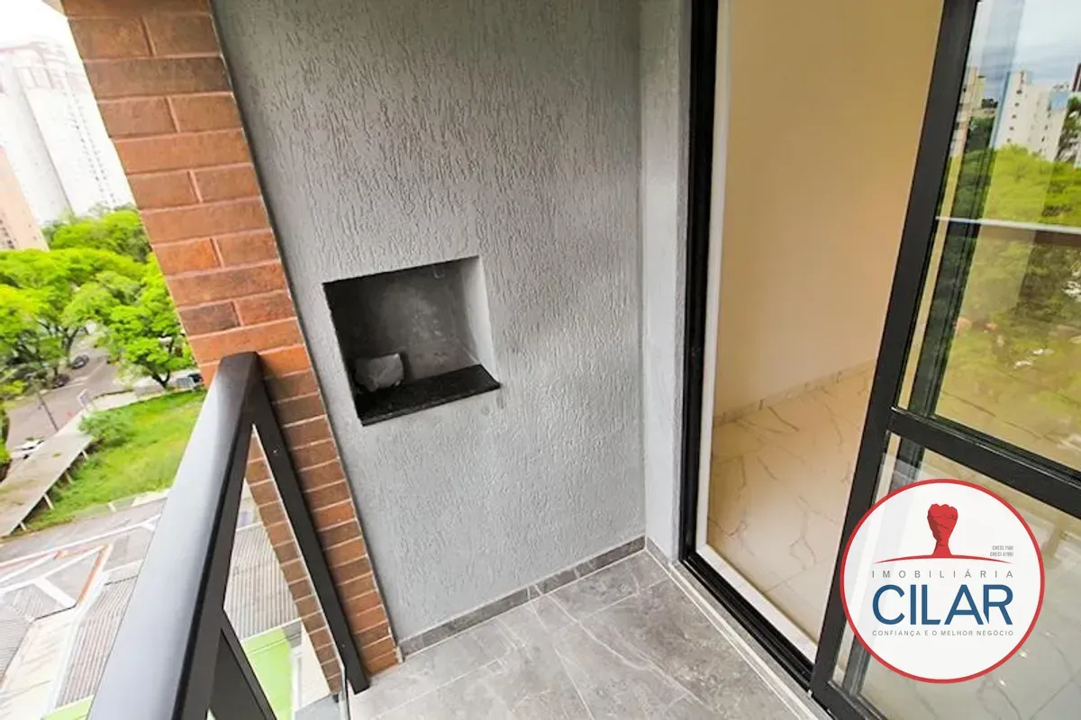 1 quarto e varanda envidraçada: apartamento de 33 m² — photo 6