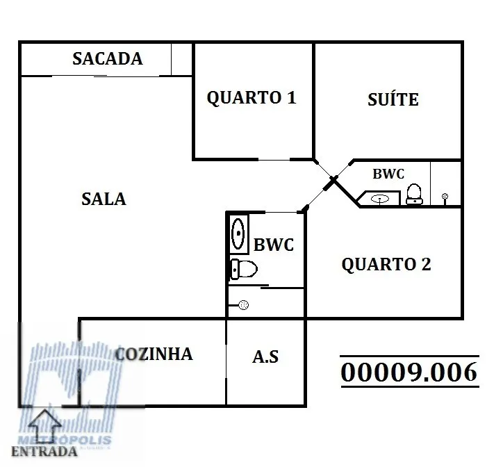 Apartamento sin amueblar con 3 dormitorios y 2 baños — photo 33