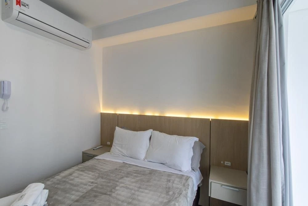 Студия 20 м² со стиральной машиной и панорамными окнами — photo 17