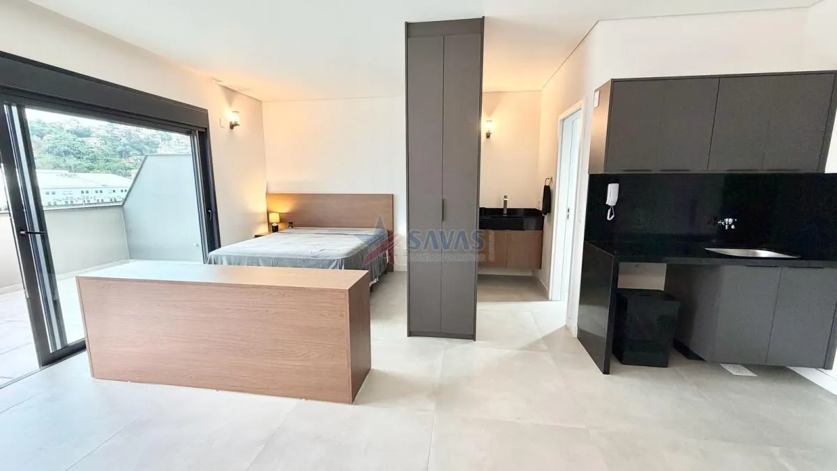 Furnished 62 m² studio with 1 suite and 1 parking spot