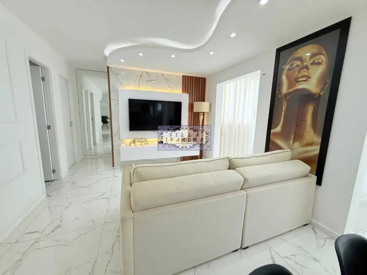 Furnished 3-bedroom duplex with open-plan kitchen — photo 9