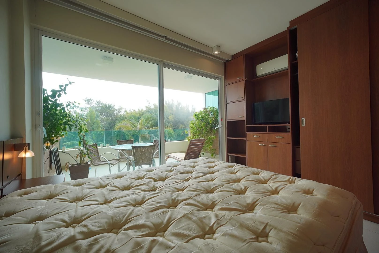 Washing machine in a one-bedroom apartment, 80 m²