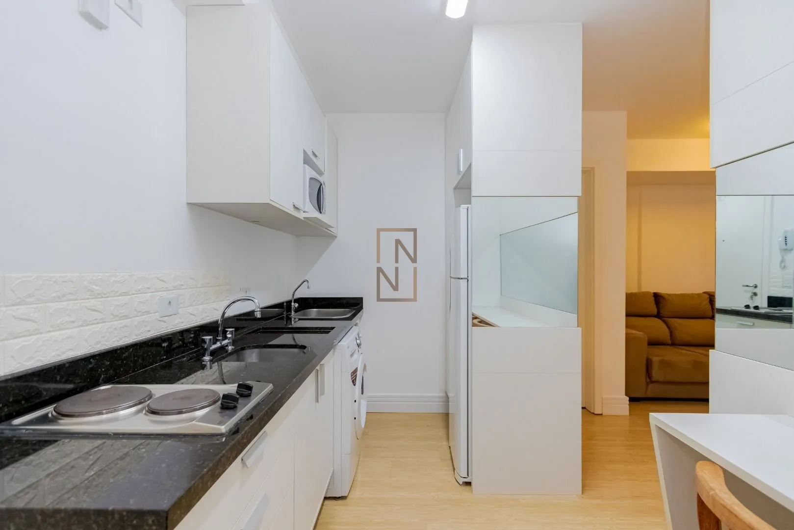Apartamento mobiliado de 50 m² com 1 quarto e churrasqueira — photo 3