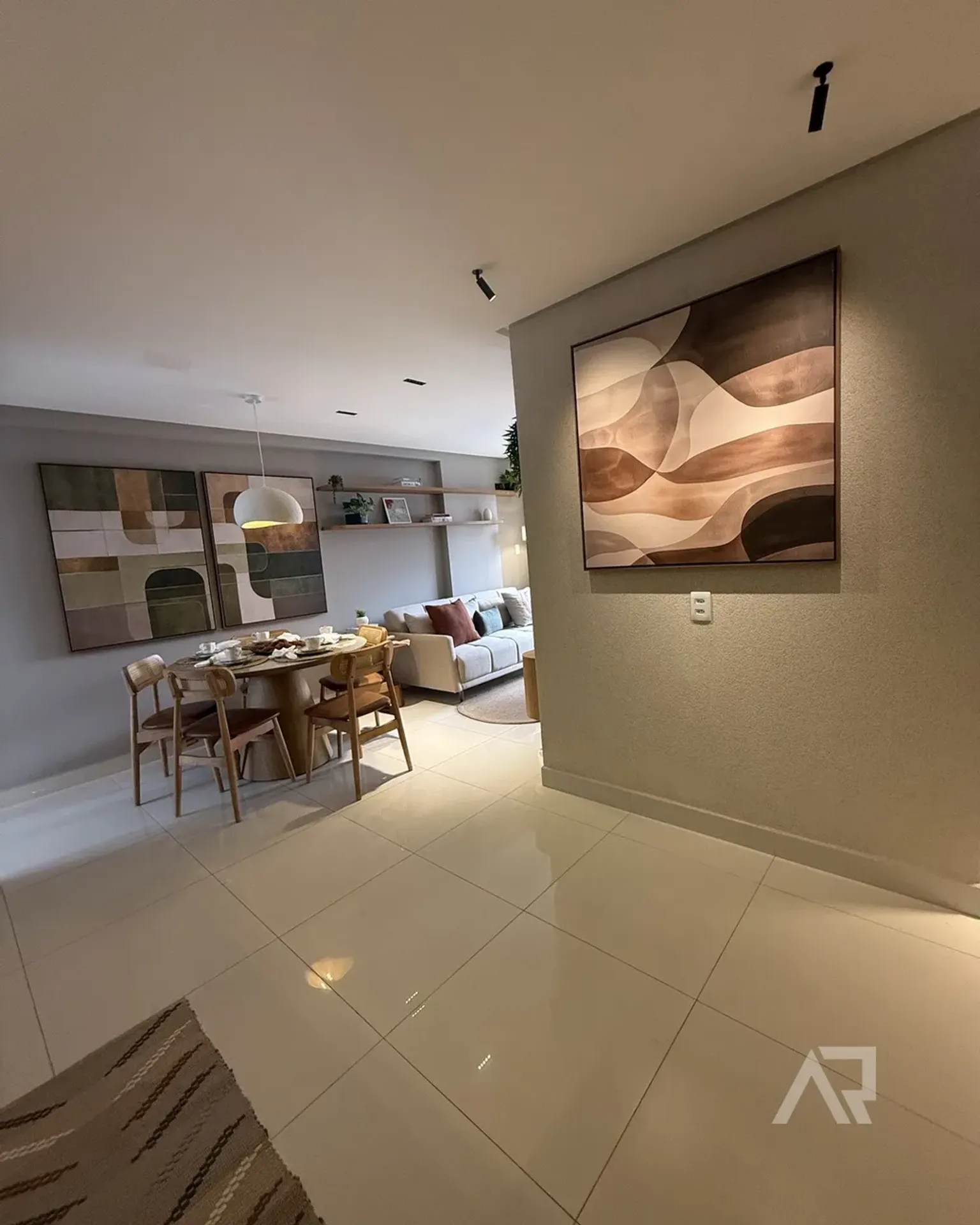 2-bedroom apartment with a washing machine — photo 16