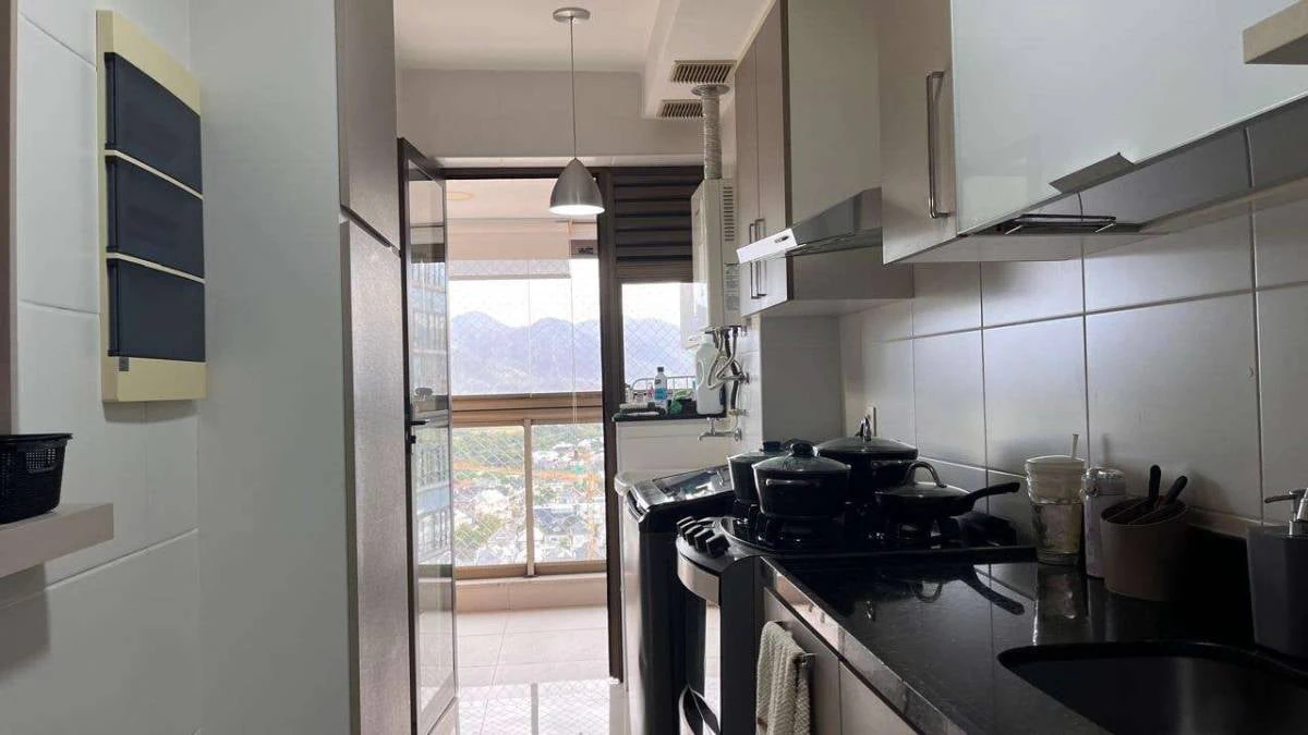 Mountain view in a 3-bedroom apartment, 81 m² — photo 8