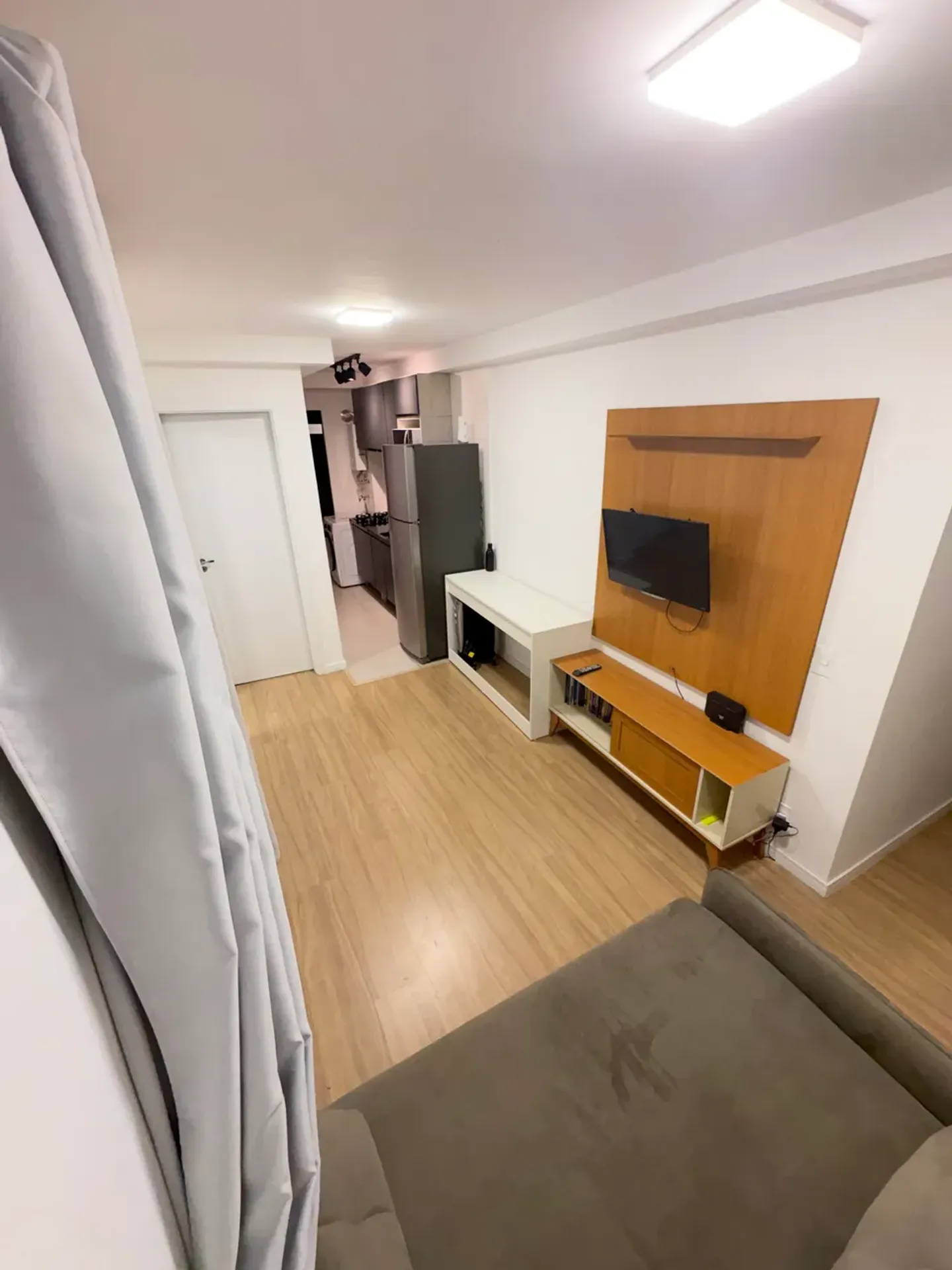 33 m² apartment with a washing machine and a dryer