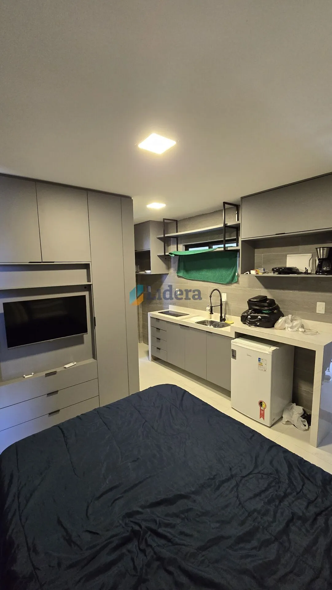 20 m² unfurnished flat with 1 bedroom and 1 parking spot — photo 3