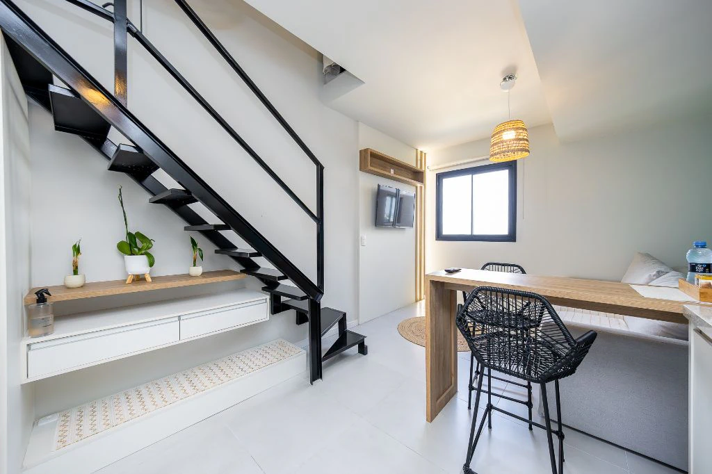 Duplex studio with 1 bedroom and 32 m² on the 8th floor — photo 5