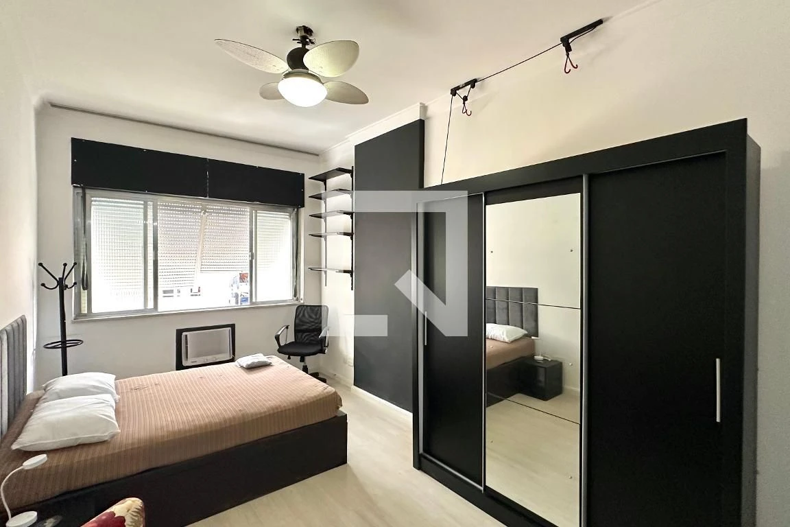 Studio para alugar com cozinha compacta e 1 banheiro