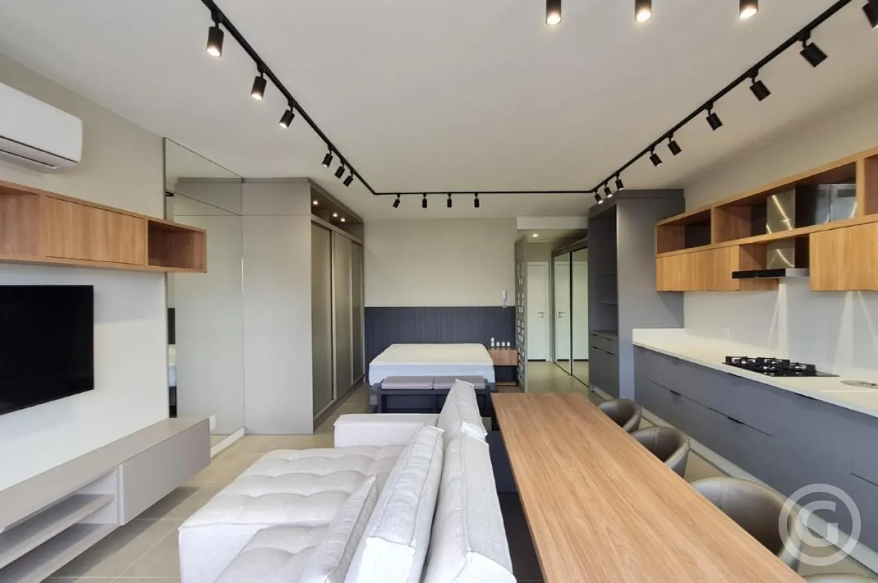 Apartamento amueblado de 1 dormitorio con cocina abierta — photo 9