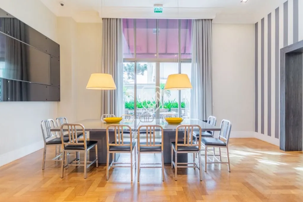 Apartamento mobiliado com cozinha em conceito aberto e 1 vaga — photo 41