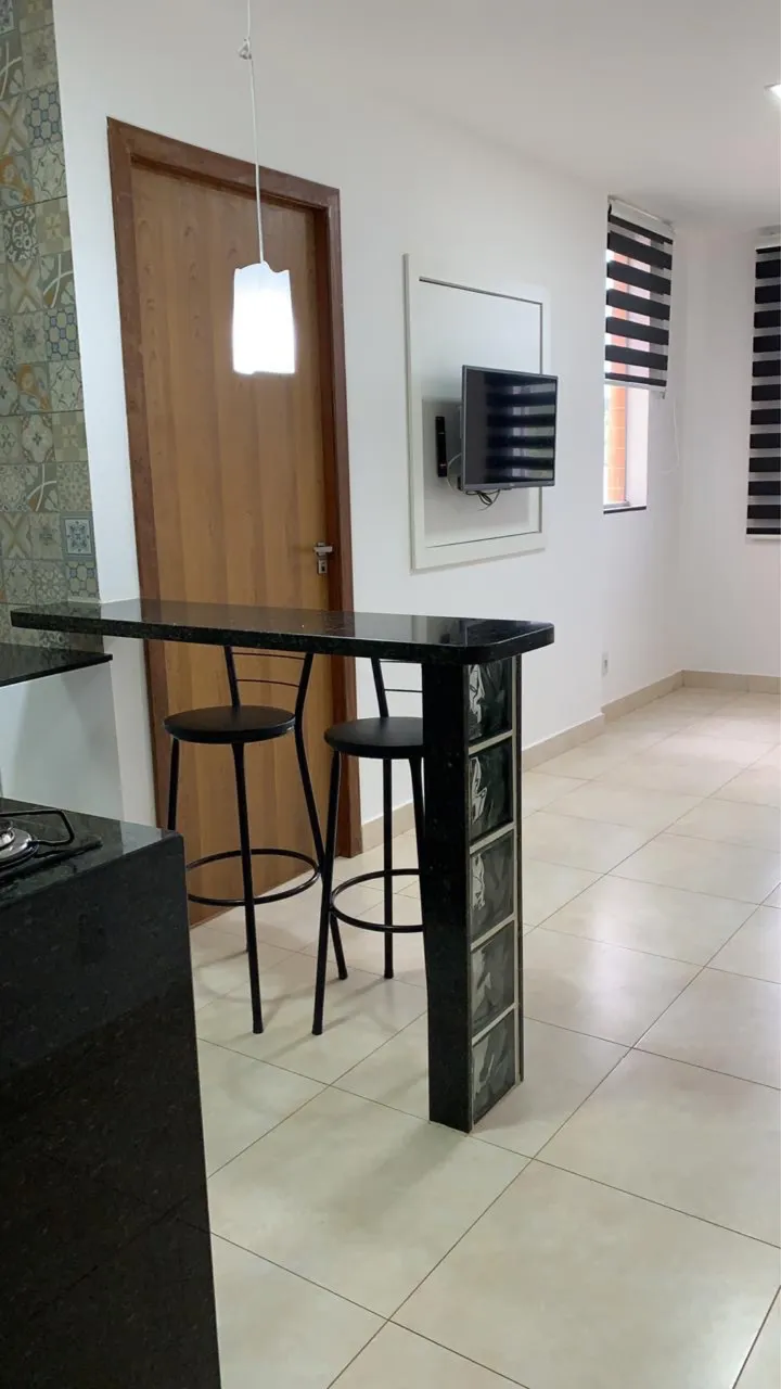 Furnished studio with open-plan kitchen and 1 bedroom — photo 5