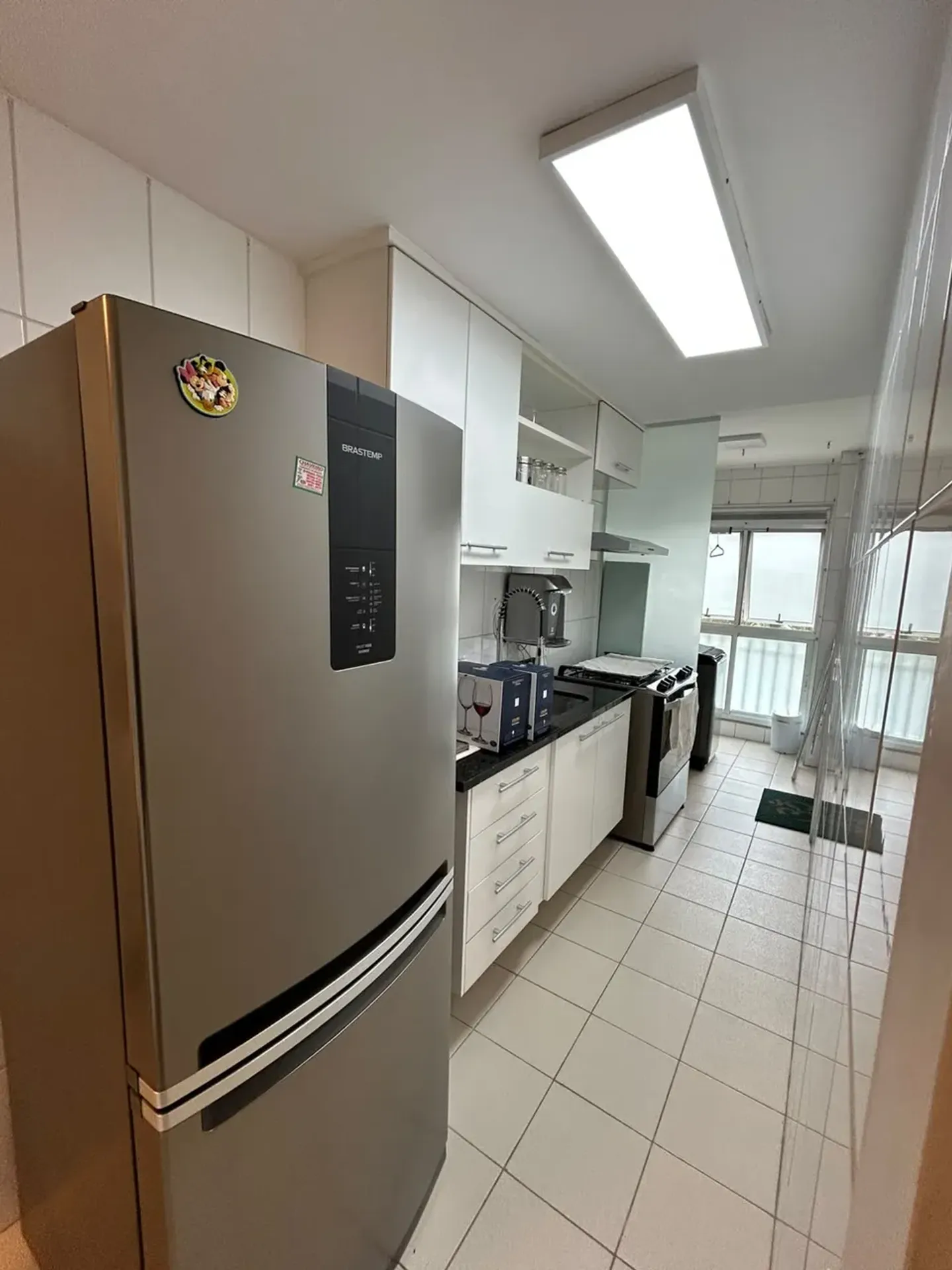 Furnished apartment, 98 m², with a washing machine — photo 2