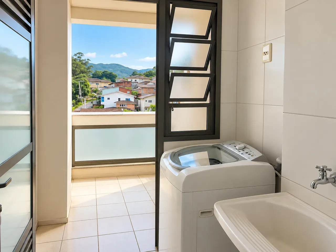 2-bedroom apartment in a building with a coworking space — photo 9