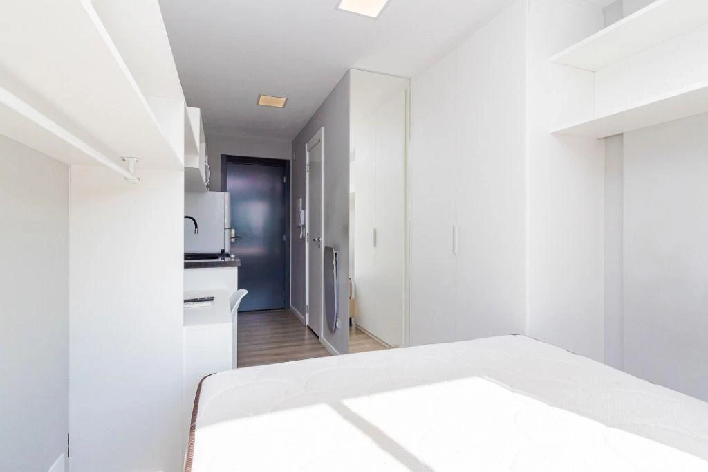 1 quarto e espaço de home office: apartamento de 17 m² — photo 43