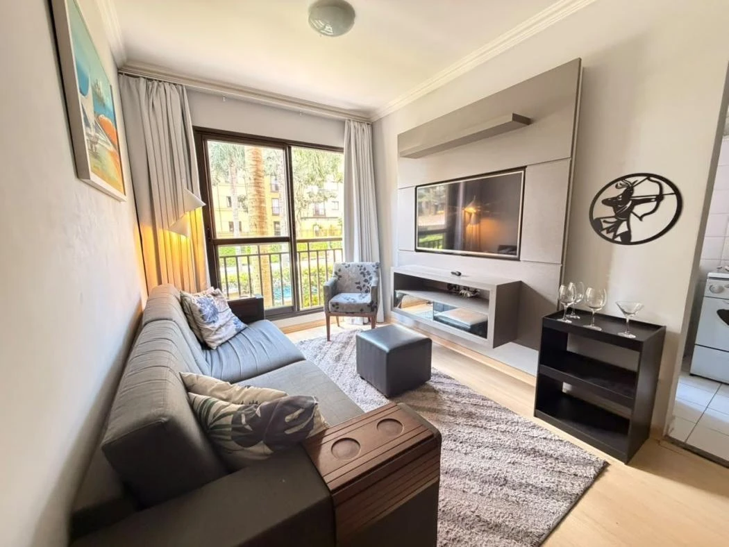 Furnished apartment, 48 m², with a washing machine
