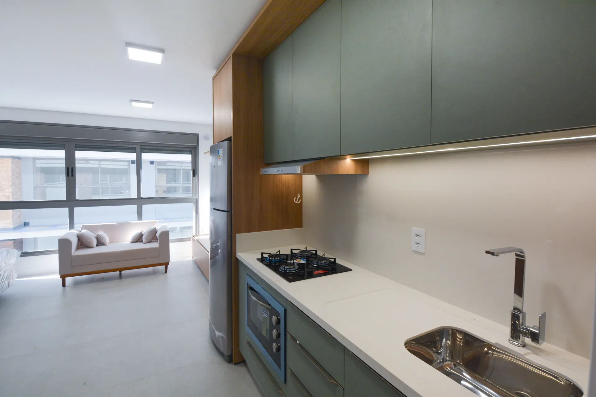 Furnished studio 47 m² with 1 parking space on 4th floor — photo 18