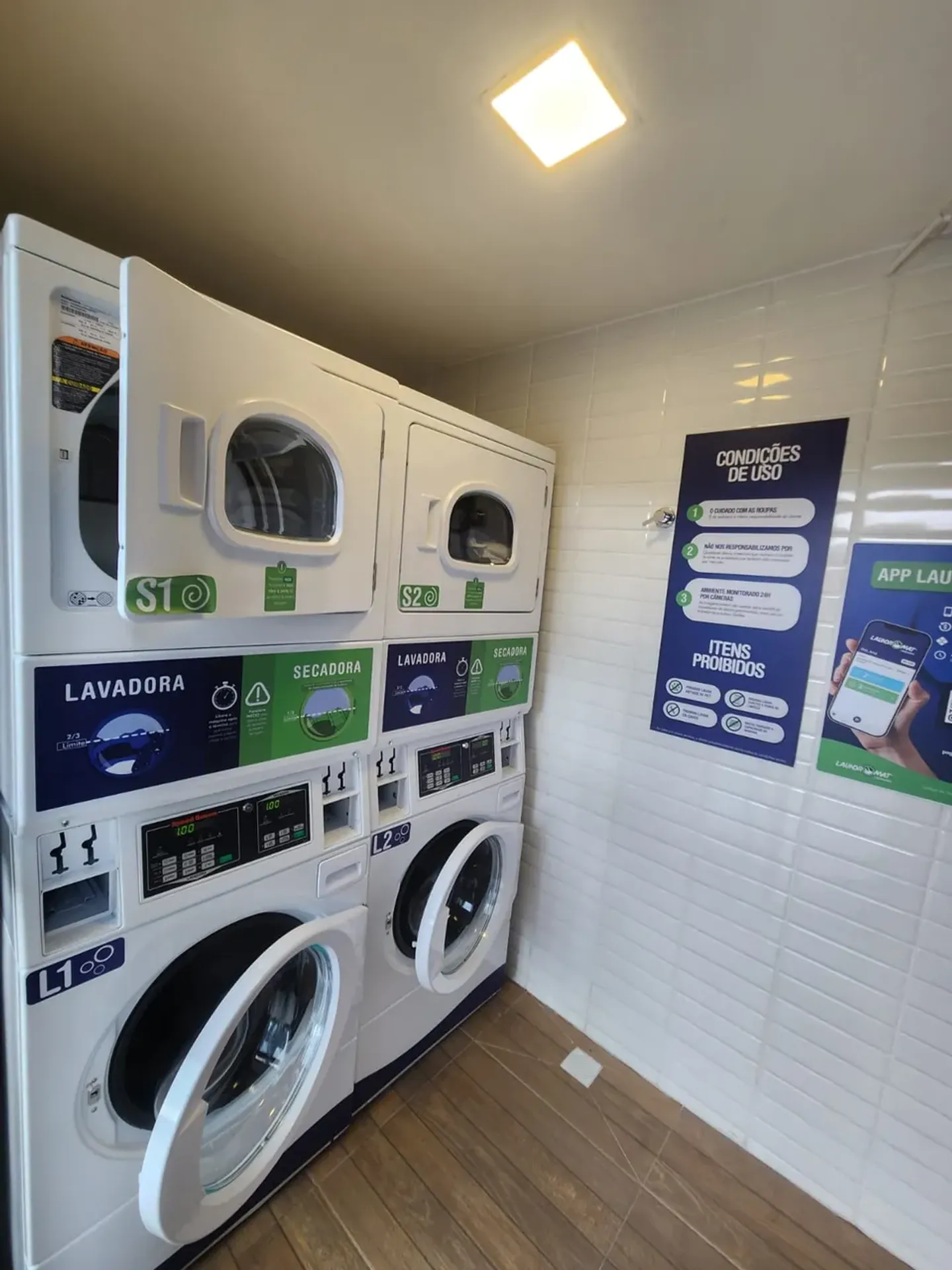 Washing machine in a 2-bedroom apartment, 65 m² — photo 28