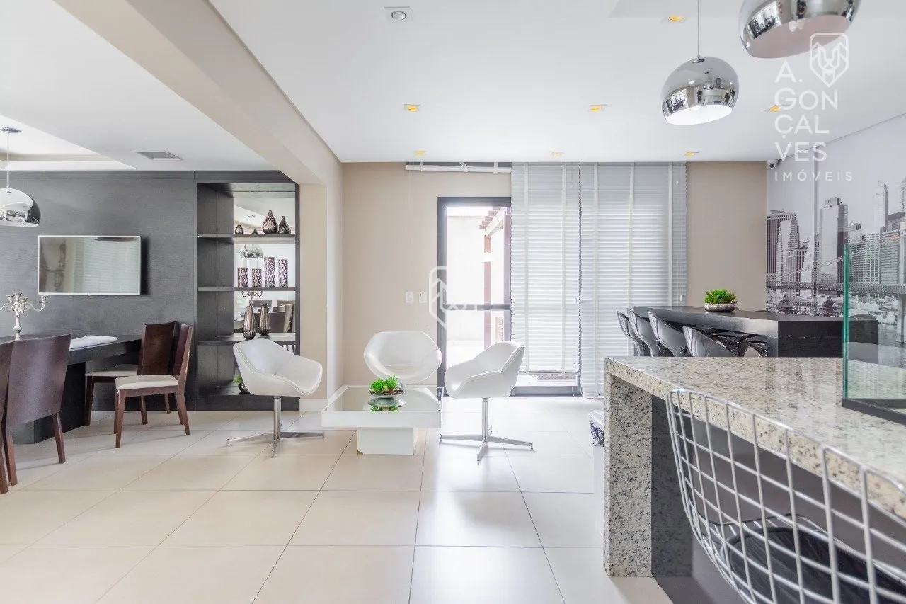 Apartamento mobiliado, 33 m², com varanda envidraçada — photo 67