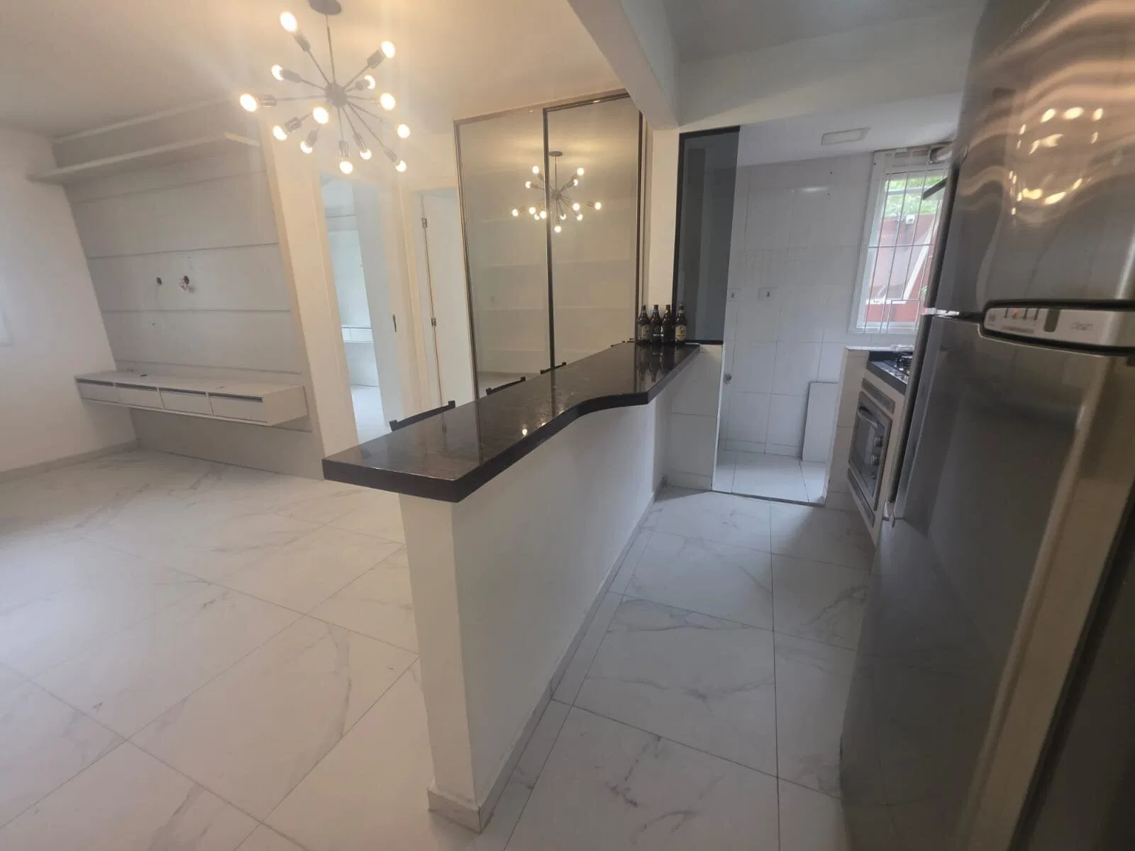 2-bedroom apartment, both with their own bathrooms, 47 m² — photo 12