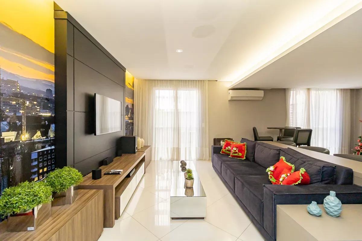 Apartamento mobiliado em condomínio com academia — photo 35