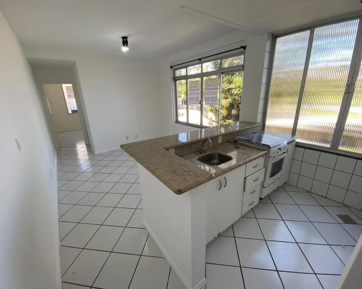 47 m² 1-bedroom apartment with open-plan gas kitchen — photo 2