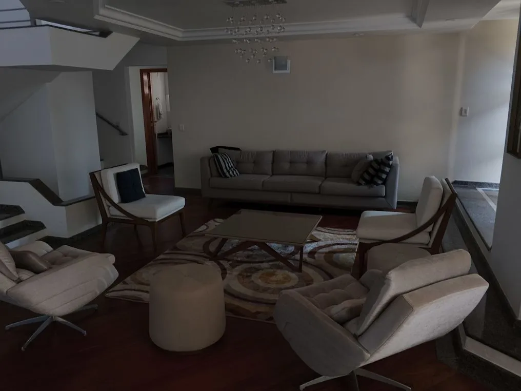 Furnished house with 5 bedrooms and 4 bathrooms