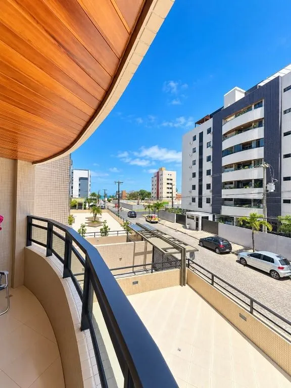 4-bedroom apartment in a building with a pool