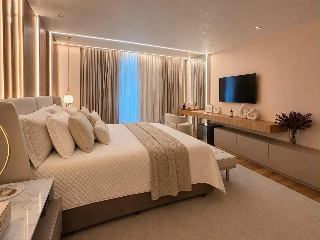 Furnished house with 4 en-suite bedrooms and a balcony grill — photo 17