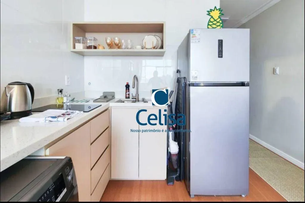 Меблированная студия с открытой кухней 34 м² — photo 15
