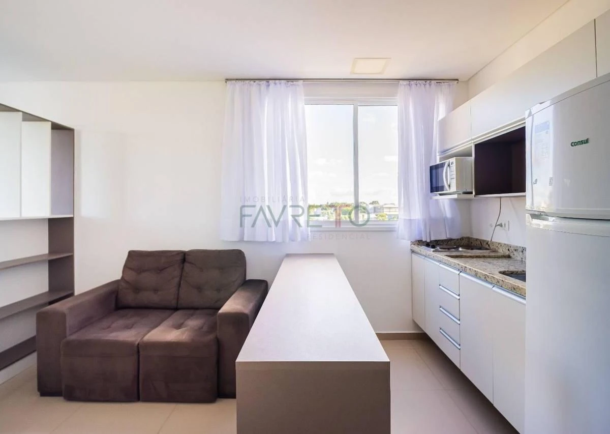 Furnished apartment, 32 m², with a glass-enclosed balcony — photo 25