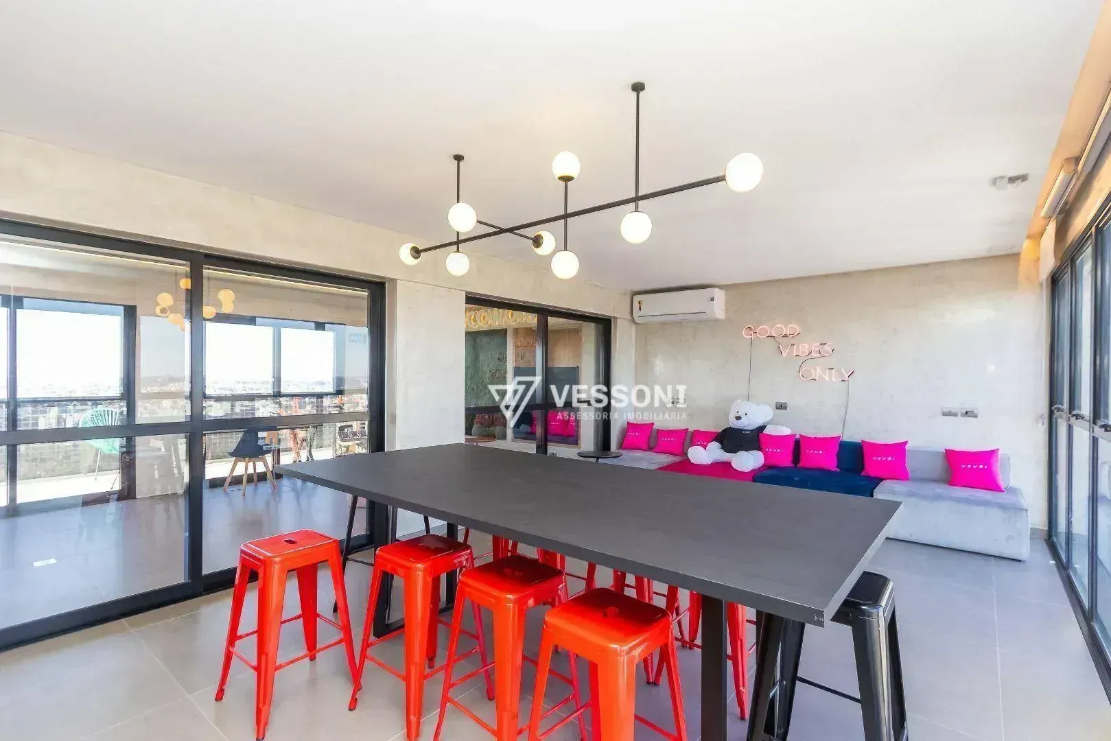 Furnished studio 19 m² with balcony and private BBQ — photo 28