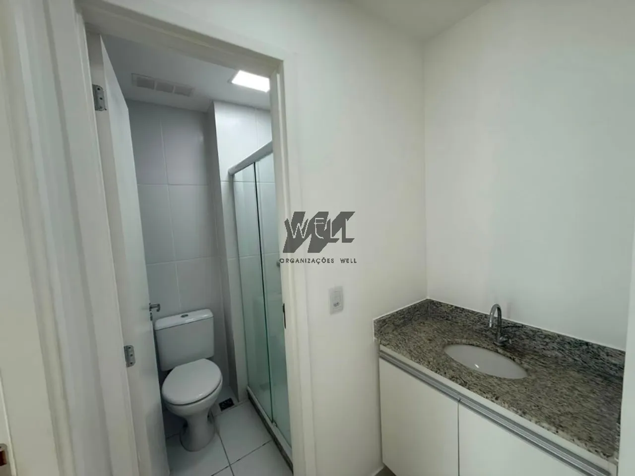 Apartamento de 1 quarto com cozinha integrada e varanda — photo 8