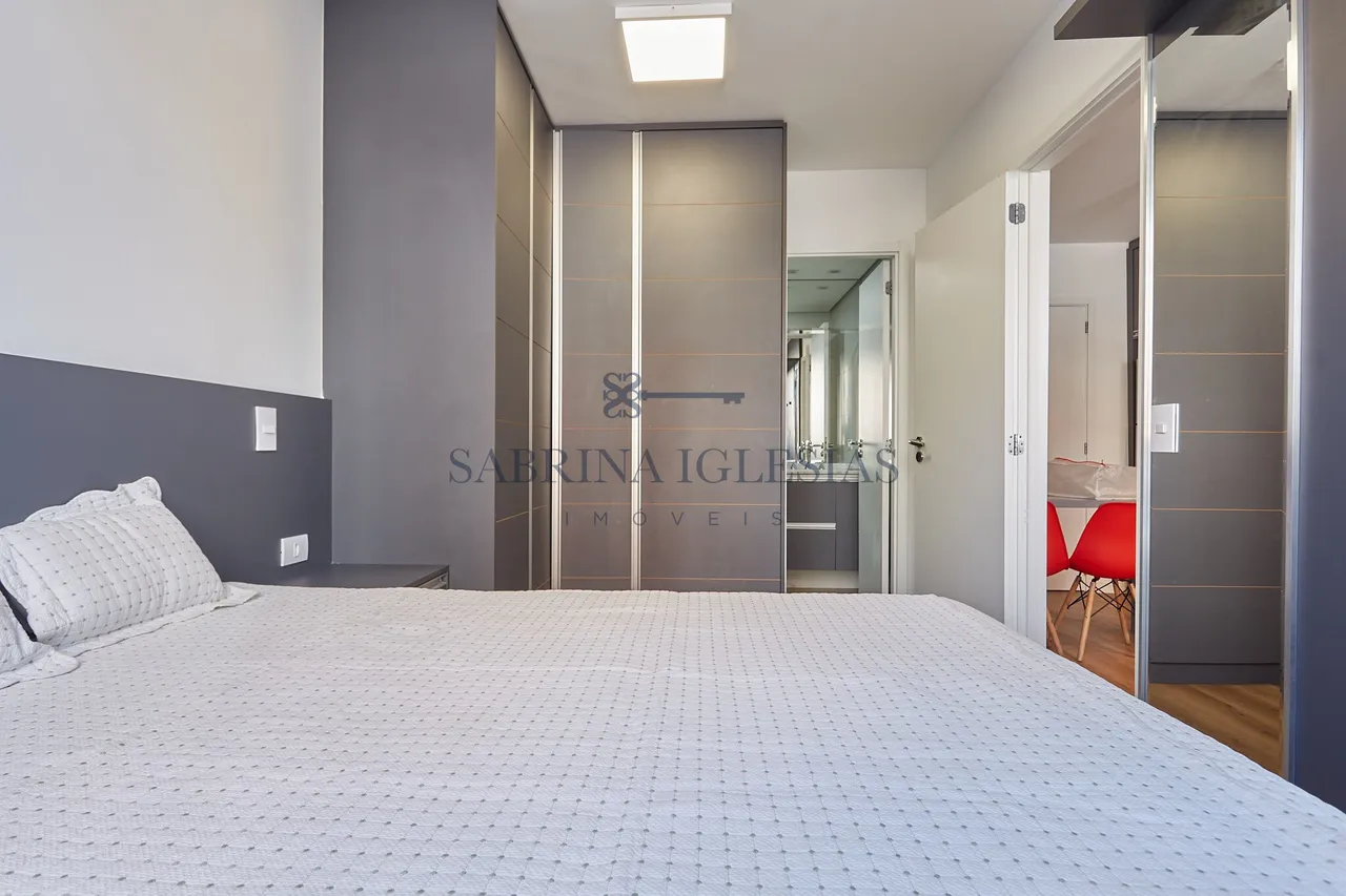 Furnished 51 m² apartment with an open-plan kitchen