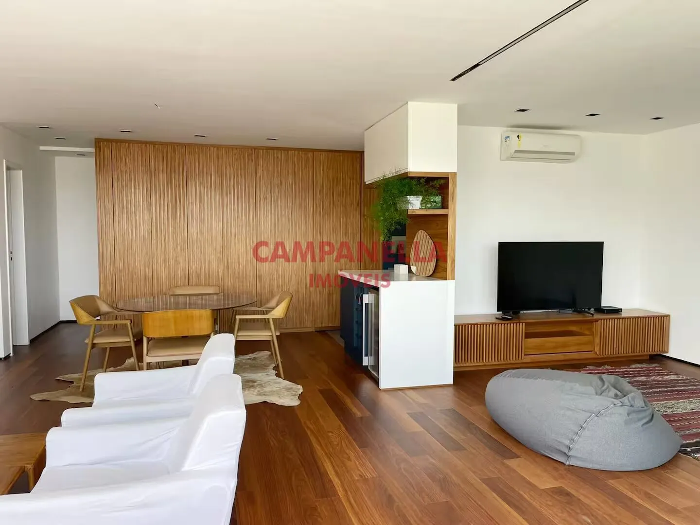 Furnished apartment with 3 bedrooms and open kitchen — photo 26