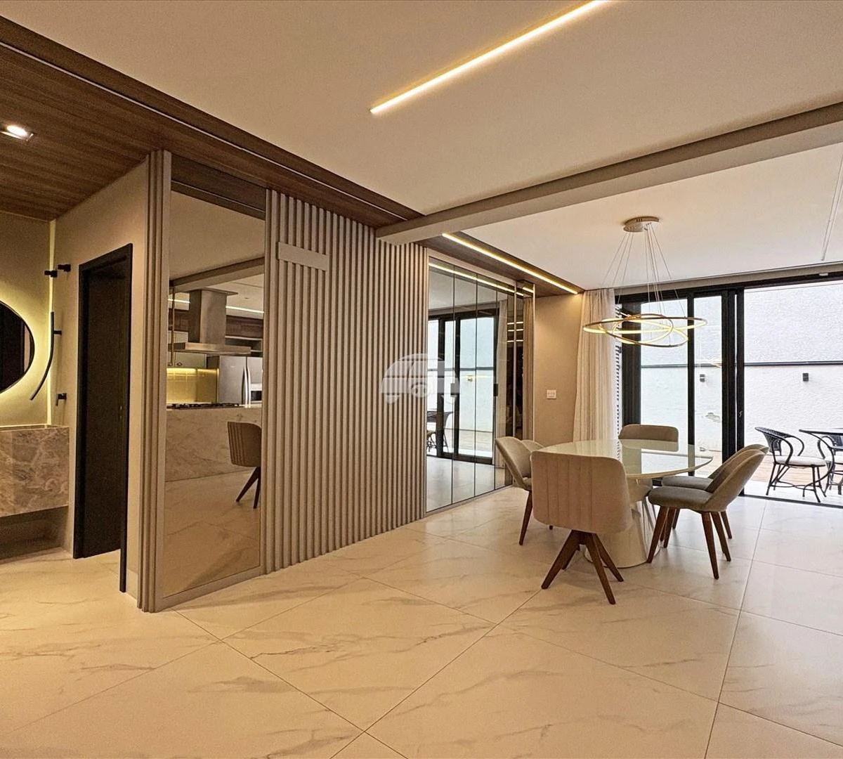 Furnished 293 m² house with open-plan kitchen — photo 15
