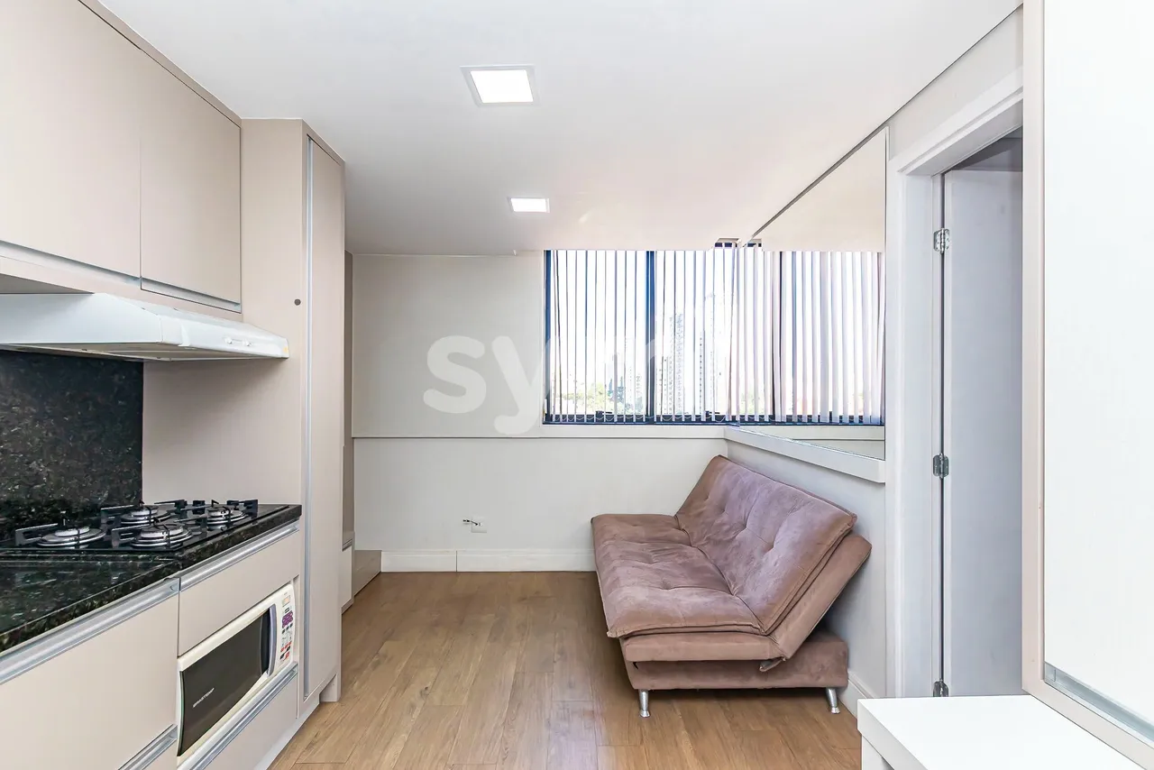 Furnished 1-bedroom apartment with open kitchen — photo 3