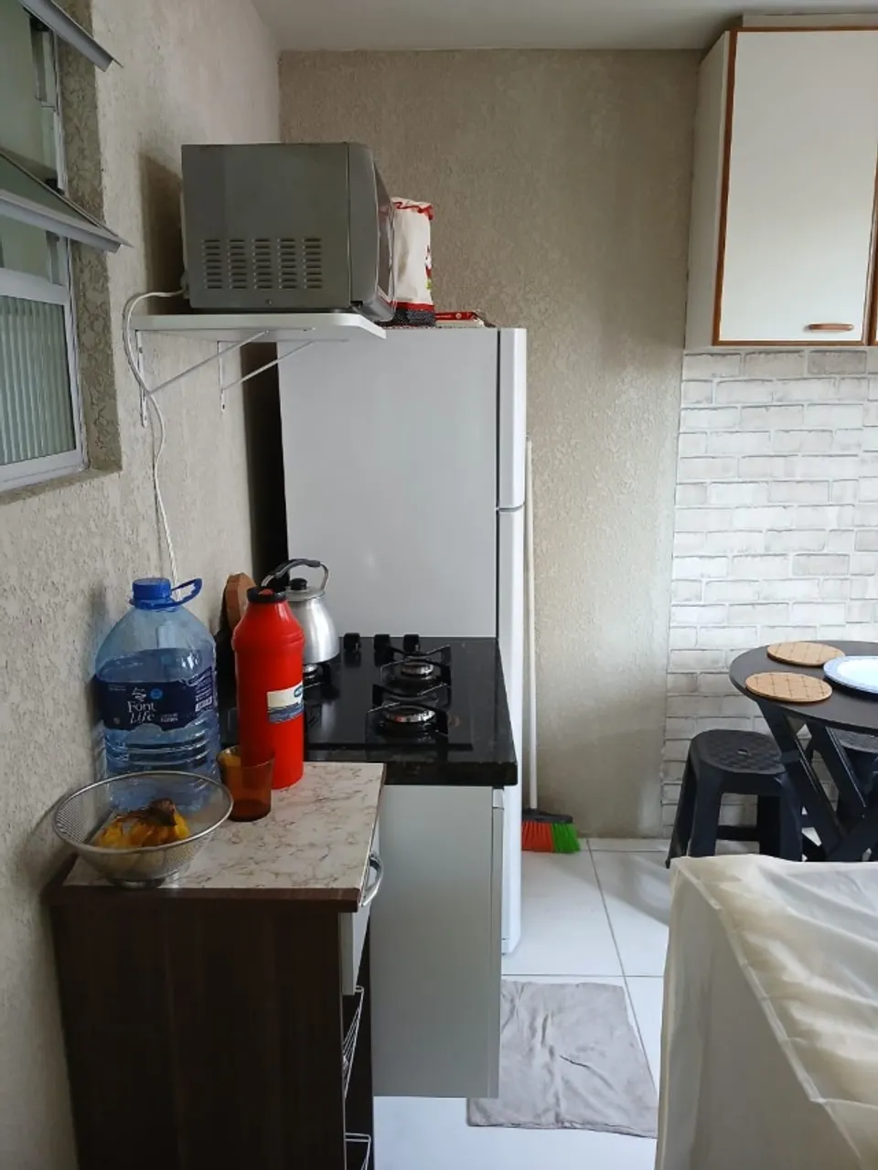 2-bedroom apartment with a washing machine in Curitiba — photo 6