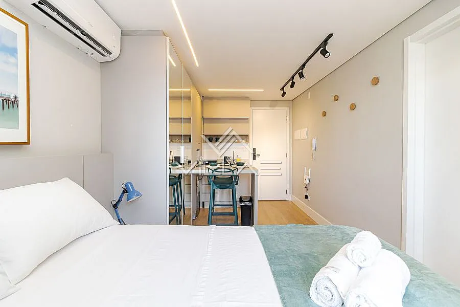 Furnished studio 28 m² with 1 bedroom and 1 bathroom — photo 14
