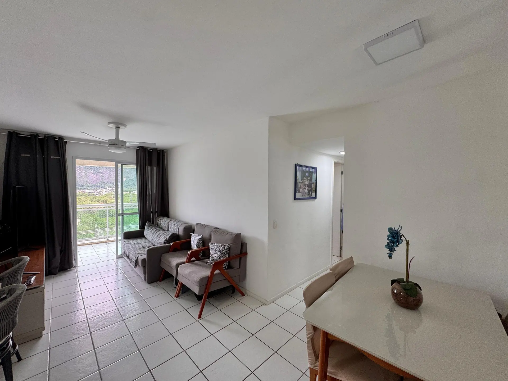 2-bedroom apartment with floor-to-ceiling windows