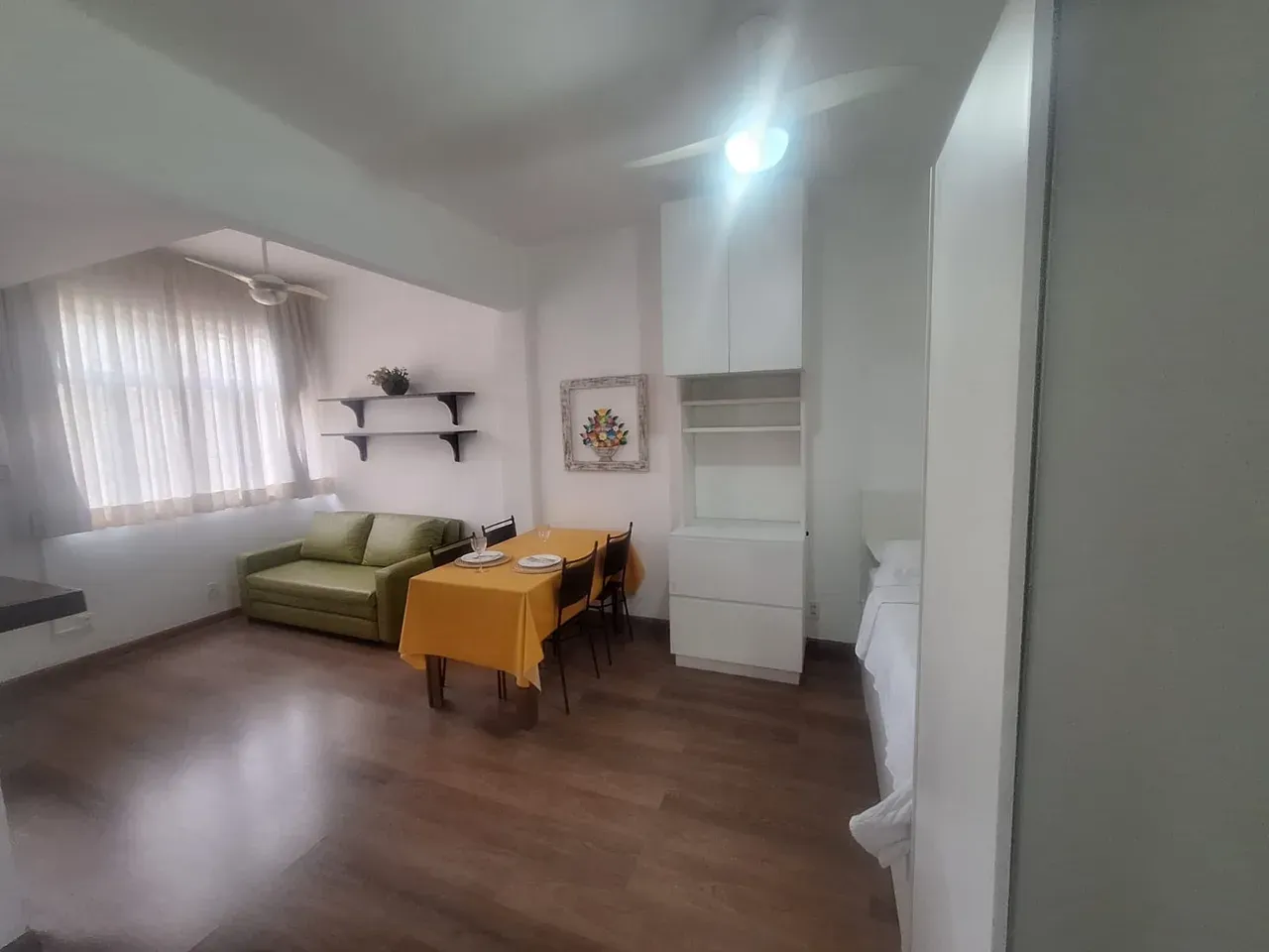 Furnished studio with 25 m², 1 bedroom and 1 bathroom — photo 10