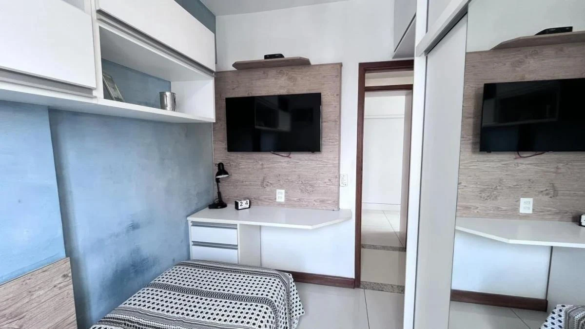 Furnished 58 m² apartment with 2 bedrooms and separate kitchen — photo 8