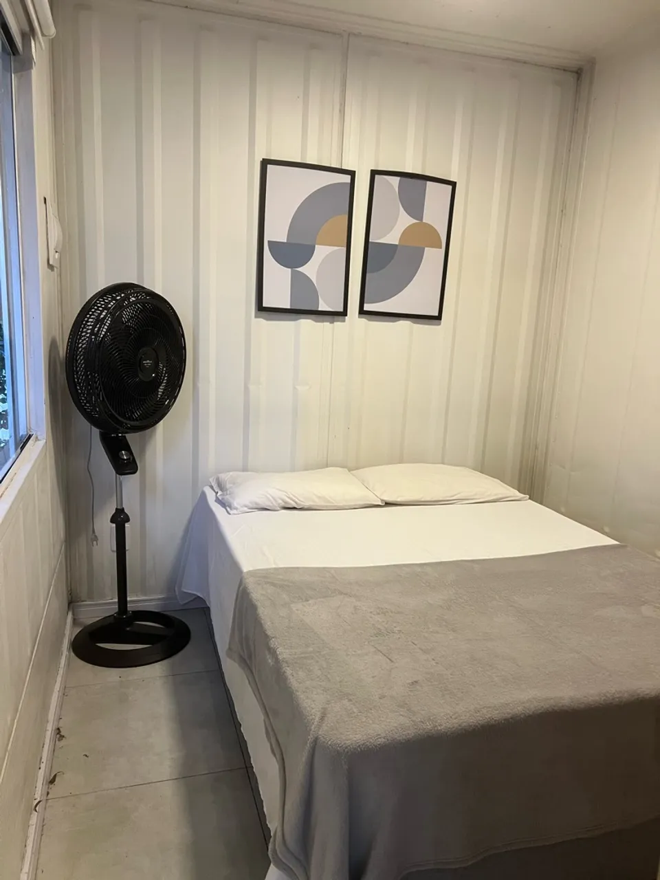 Studio, 17 m², with a washing machine