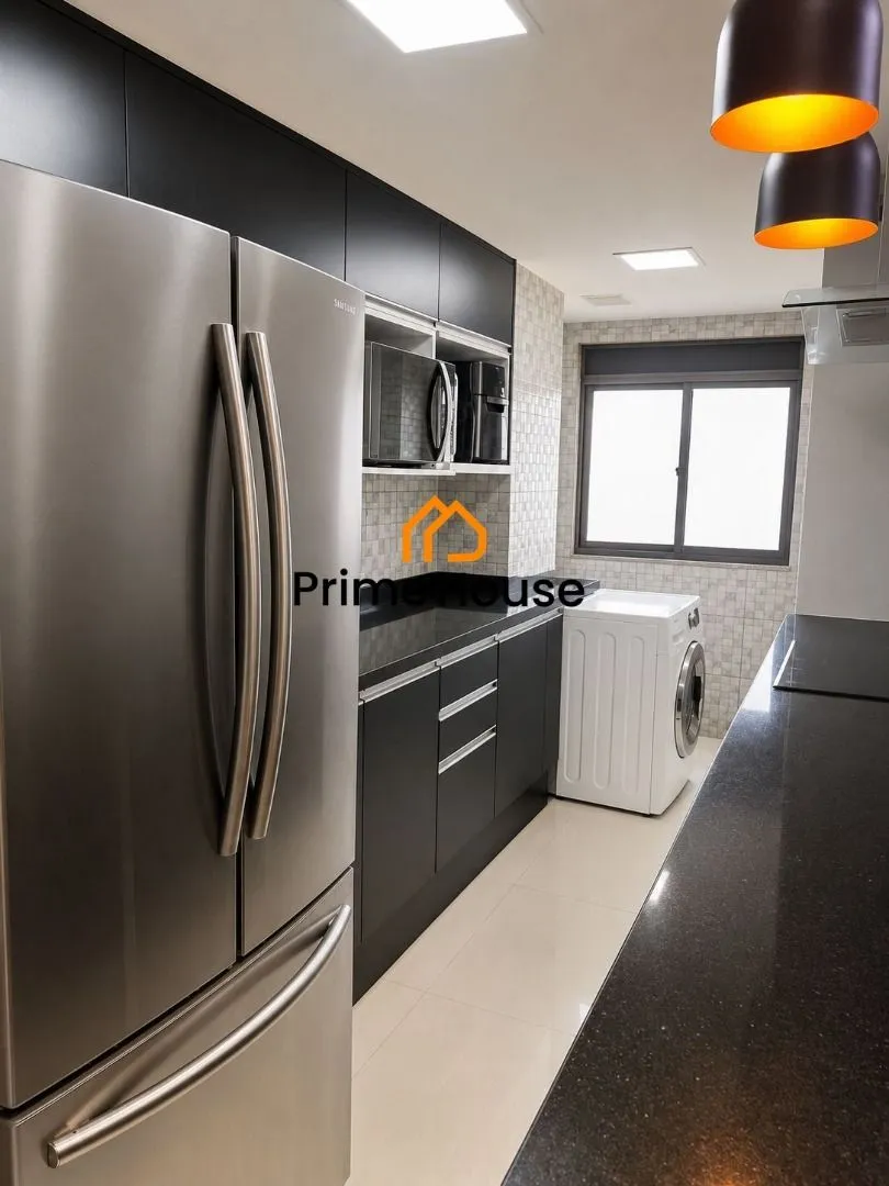 Квартира 86 м² с грилем на балконе и застеклённым балконом — photo 9