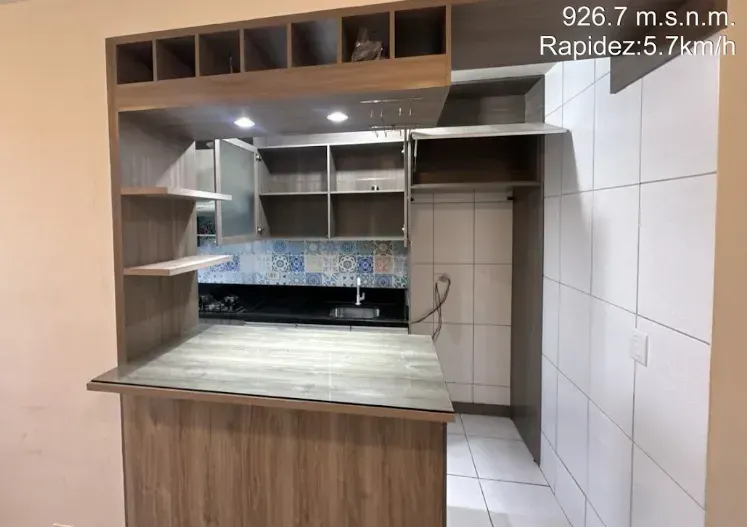2-bedroom apartment in a building with a gym