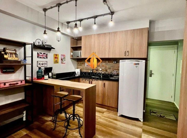 Furnished 31 m² studio with open-plan kitchen — photo 10