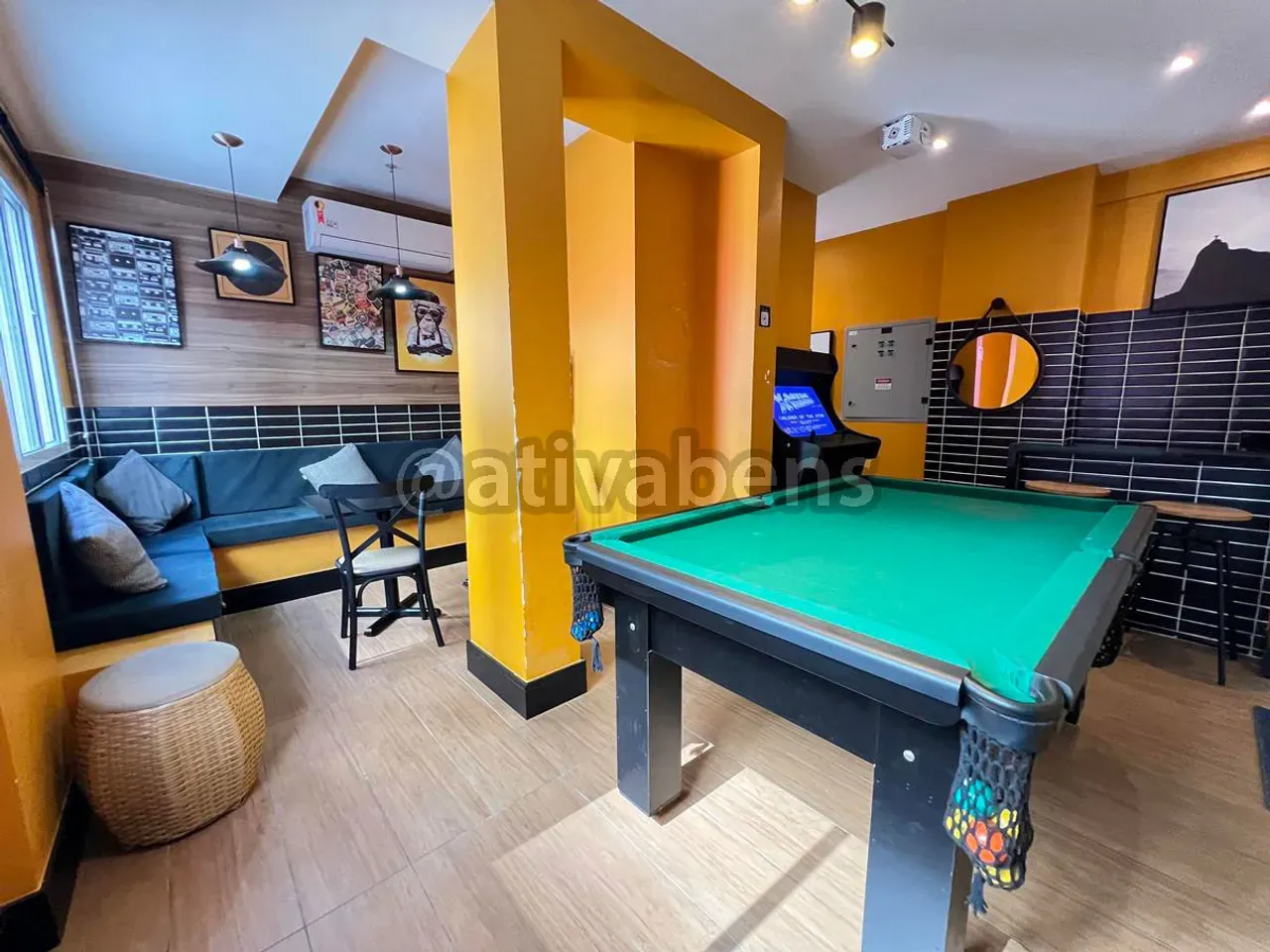 Furnished 1-bedroom apartment with 37 m² on the 19th floor — photo 24
